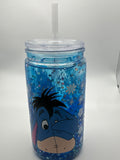 Blue Donkey  eeyor tumbler