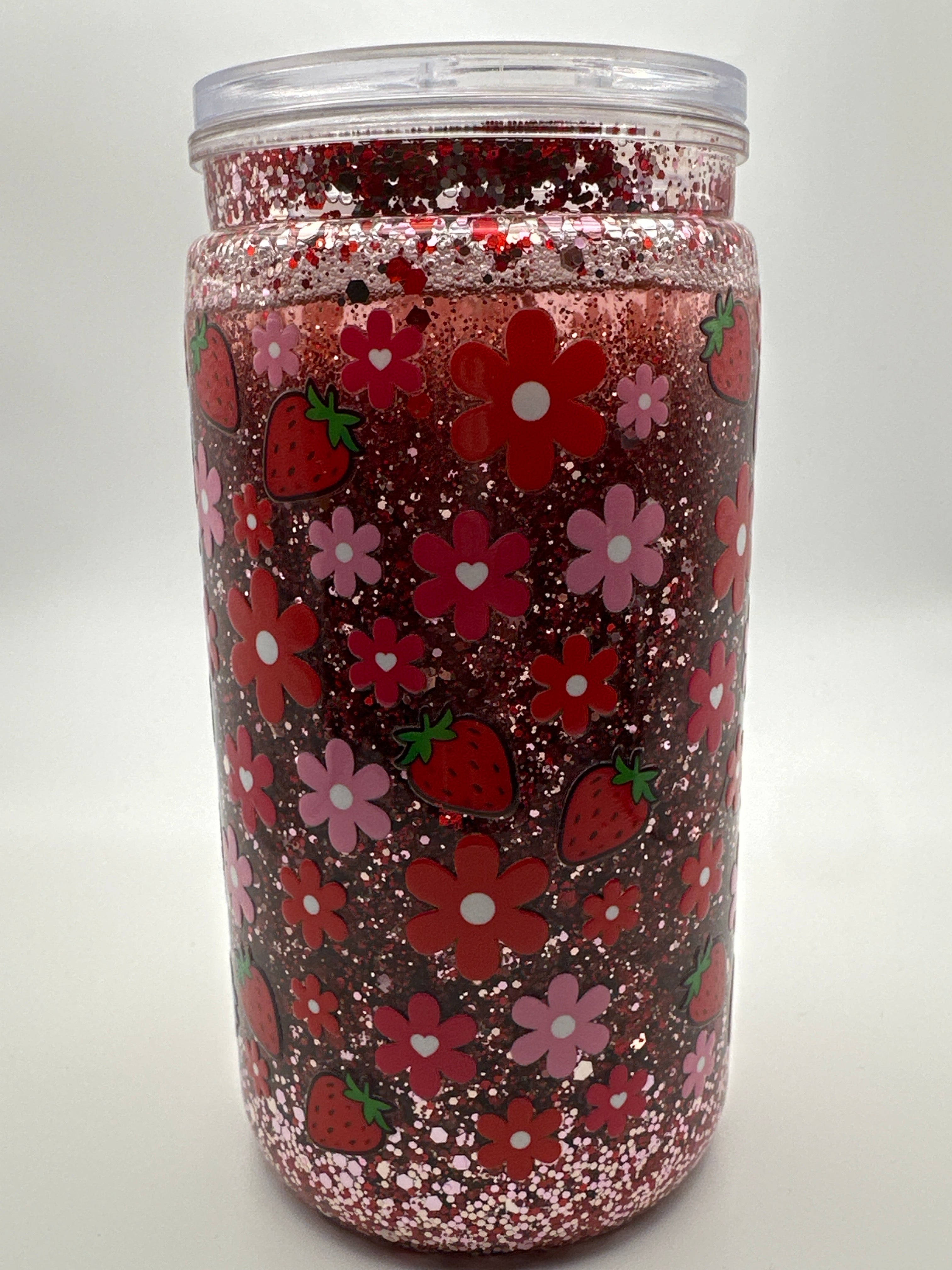 Cute strawberry tumbler