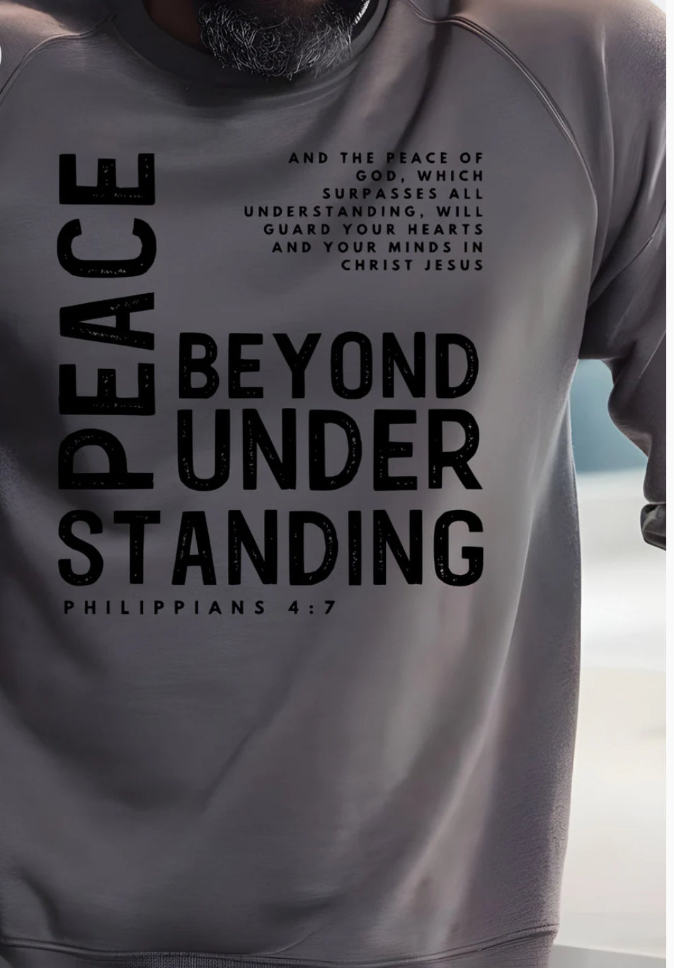 Peace beyond understanding t shirt
