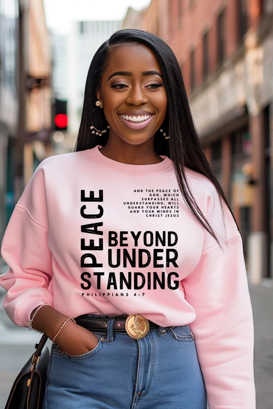 Peace beyond understanding t shirt