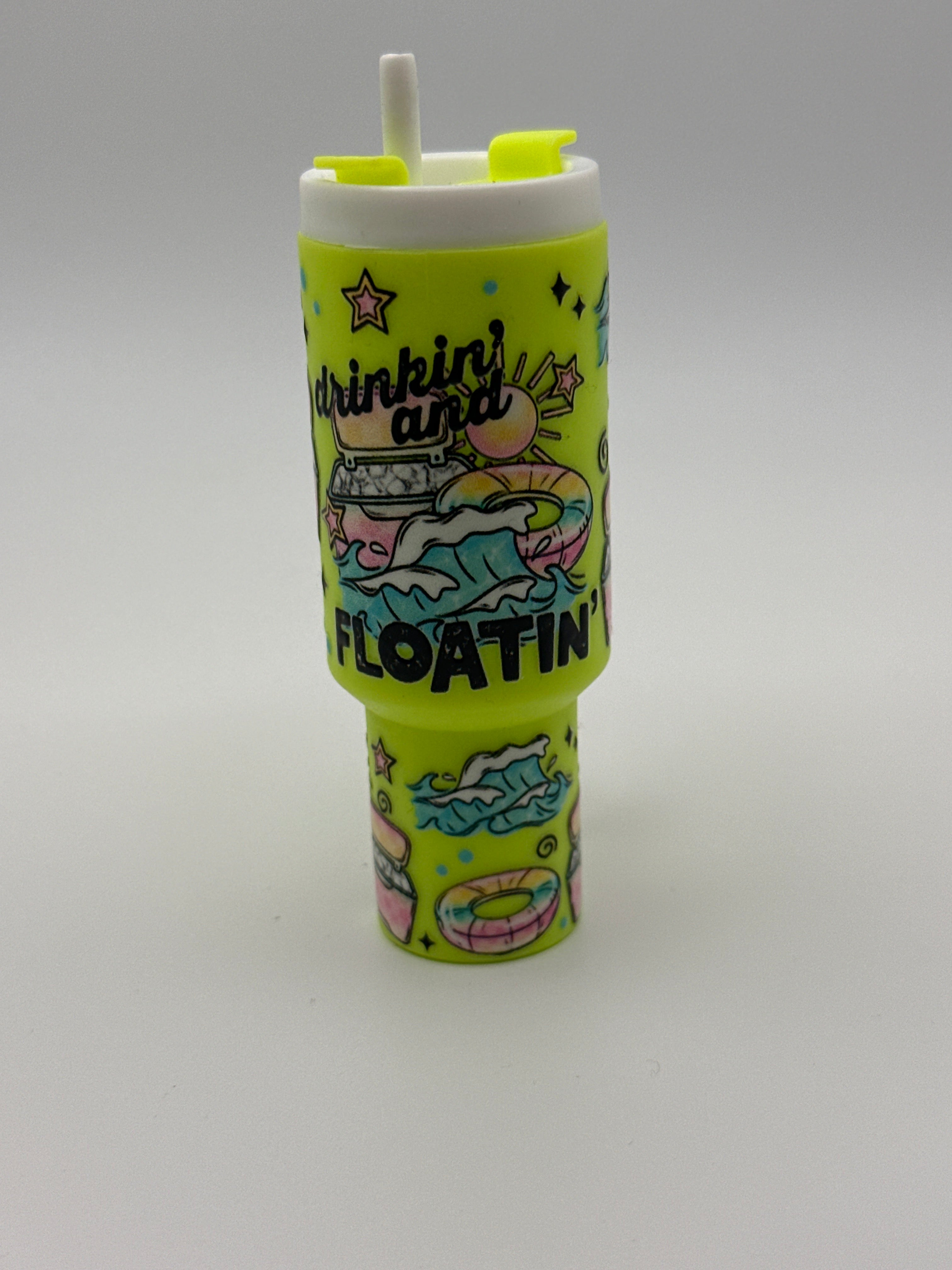 Drinkin and Floatin mini tumbler