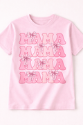 Mama with bows shirt