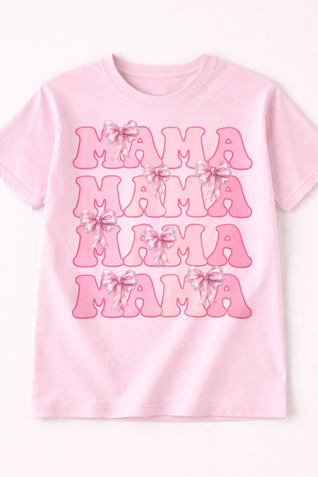 Mama with bows shirt