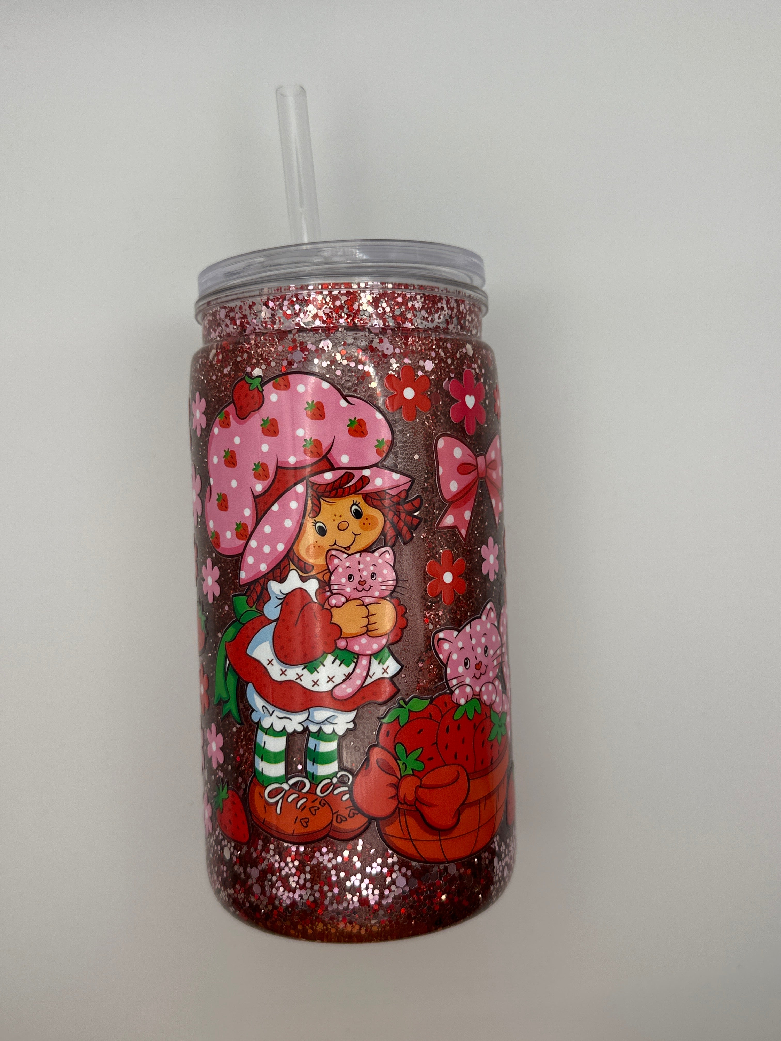 Cute strawberry tumbler