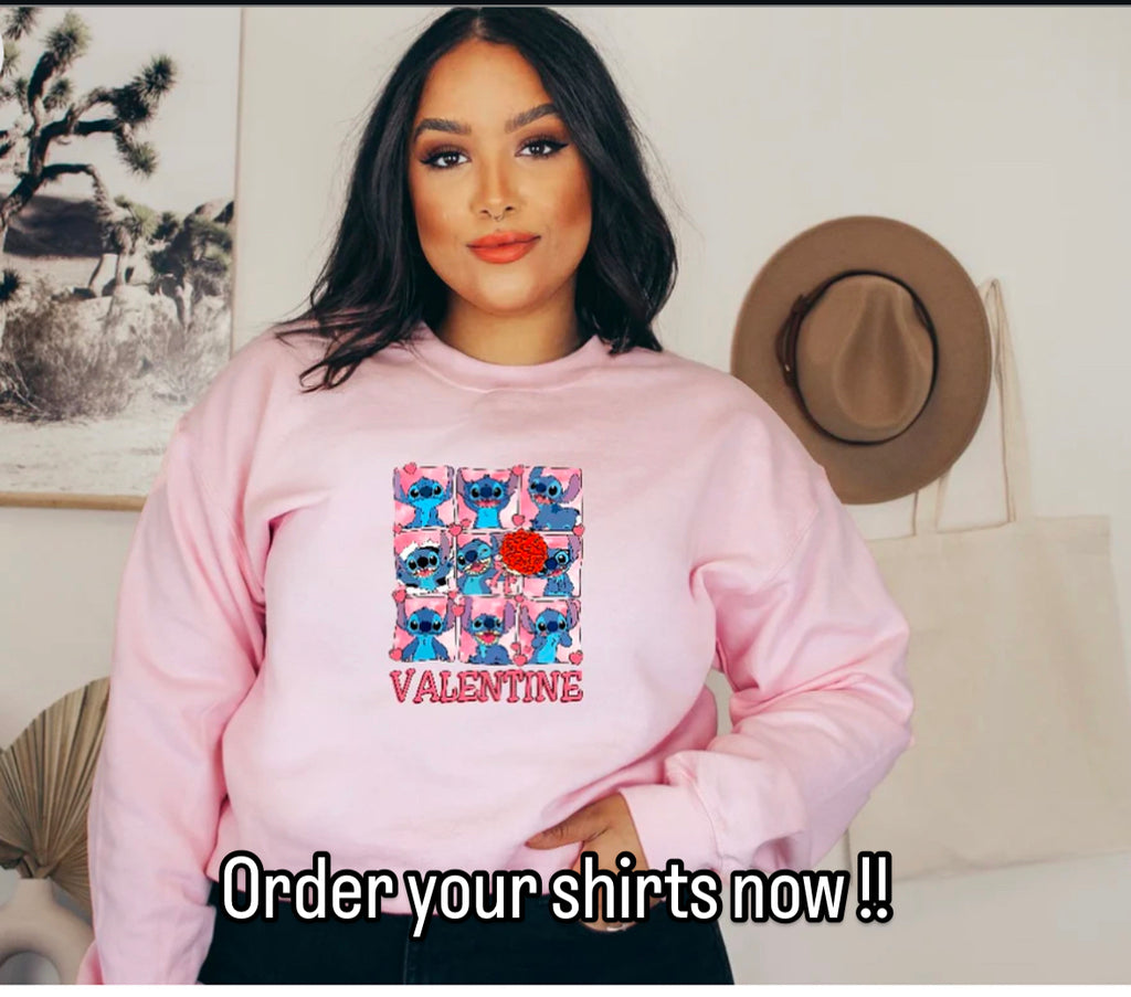 626 Valentine’s Day pink shirt