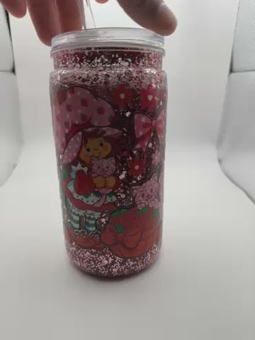 Cute strawberry tumbler